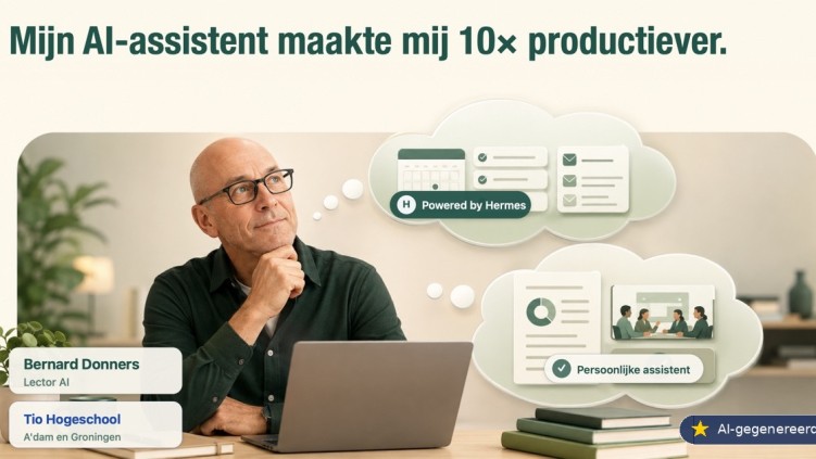 LinkedIn-publicatie: Verslag van mijn AI-assistent Hermes